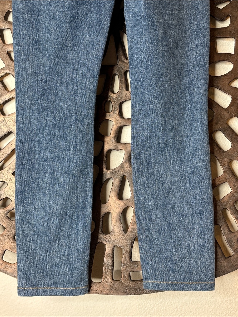 💙 7 For All Mankind High RIse Ankle Skinny Jeans Women’s 23 Distressed 💙 - Picture 4 of 14
